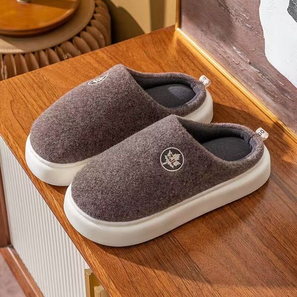 winter slippers men's thick soled indoor comfortable casual high-quality home soft warm non-slip shoes, Black
winter slippers men's thick soled indoor comfortable casual high-quality home soft warm non-slip shoes, Black