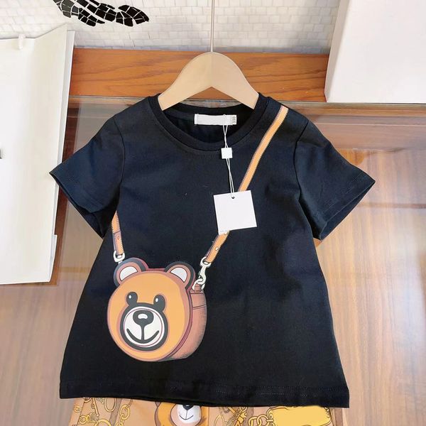 2023 brand child sets kids summer mos t shirts with brown shorts for boys high end cotton ber t short children soft t-shirts size 90-150cm b, White
2023 brand child sets kids summer mos t shirts with brown shorts for boys high end cotton ber t short children soft t-shirts size 90-150cm b, White