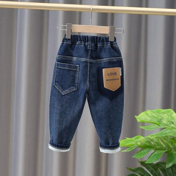 jeans autumn and winter children's plush jeans boy baby pants clothes kids thickened trousers 230223, Blue
jeans autumn and winter children's plush jeans boy baby pants clothes kids thickened trousers 230223, Blue