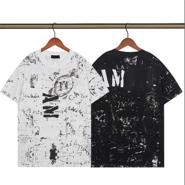 brand men's t shirt multicolor women men stylist tshirt pure cotton tees classic senior designer clothes top, White;black
brand men's t shirt multicolor women men stylist tshirt pure cotton tees classic senior designer clothes top, White;black