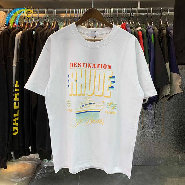 rhude black white apricot new t shirt men women cotton oversized steamship printing rhude tee casual short sleeve t8yi, White;black
rhude black white apricot new t shirt men women cotton oversized steamship printing rhude tee casual short sleeve t8yi, White;black