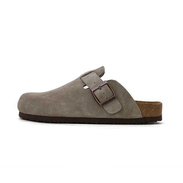 slippers designer luxury birkinstocks sandals suxia new genuine leather bucken cork baotou flat slippers suede soft sole women's shoes, Black
slippers designer luxury birkinstocks sandals suxia new genuine leather bucken cork baotou flat slippers suede soft sole women's shoes, Black