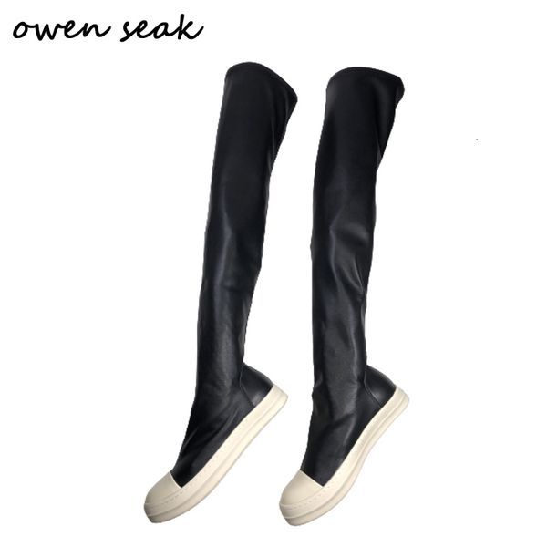 boots owen seak women thigh over knee high luxury trainers winter casual pu leather brand snow spring flats black big size shoes 230223
boots owen seak women thigh over knee high luxury trainers winter casual pu leather brand snow spring flats black big size shoes 230223
