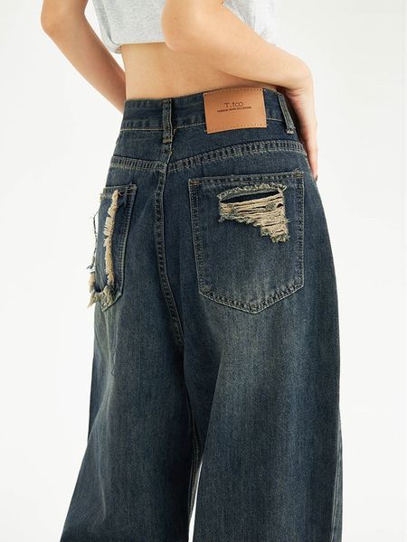 women's jeans retro blue high waist womens harajuku fashion casual american style loose straight wide leg oversized cowboy trousers 230
women's jeans retro blue high waist womens harajuku fashion casual american style loose straight wide leg oversized cowboy trousers 230
