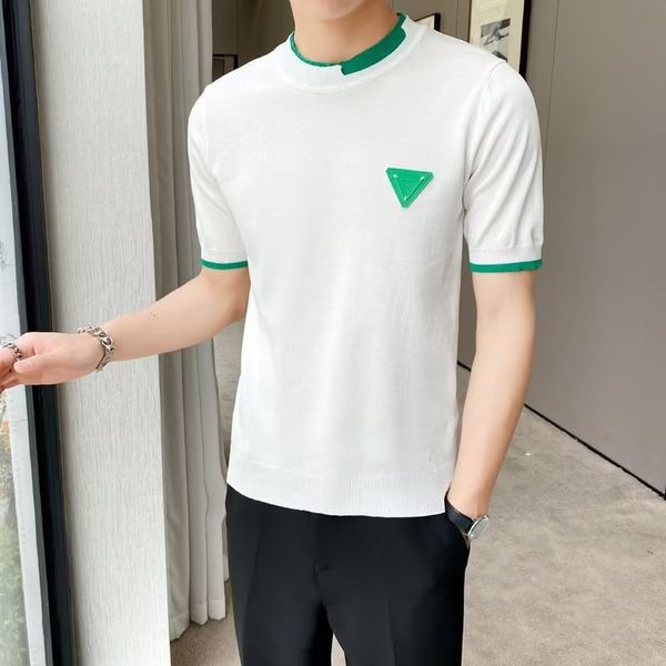 men's t-shirts women round neck designer wave contrast stitching classic couples t-shirts summer fashion man clothing street short sle, White;black
men's t-shirts women round neck designer wave contrast stitching classic couples t-shirts summer fashion man clothing street short sle, White;black