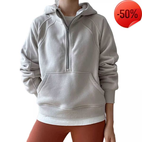 women's autumn scuba hoodies sweatshirt yoga suit jacket ladies gym workout coat half zipper fleece loose pullover fashion 202363, Gray
women's autumn scuba hoodies sweatshirt yoga suit jacket ladies gym workout coat half zipper fleece loose pullover fashion 202363, Gray