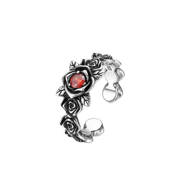 Red Stone Flower Adjustable Band Rings Womens Antique Silver Adjustable ring Punk Vintage Handmade Deisnger Jewelry Accessories Gift
Red Stone Flower Adjustable Band Rings Womens Antique Silver Adjustable ring Punk Vintage Handmade Deisnger Jewelry Accessories Gift