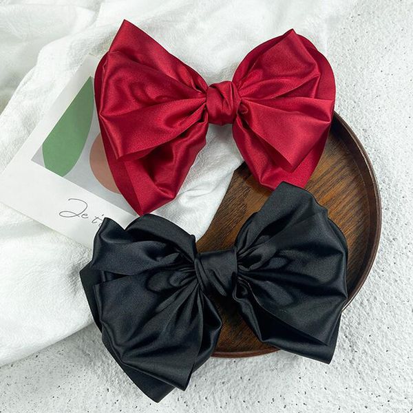 vintage fashion womens 2 layer silk bowknot metal barrettes designer large hair clips claws square crabs clip grain plugs for women girls ha, Golden;silver
vintage fashion womens 2 layer silk bowknot metal barrettes designer large hair clips claws square crabs clip grain plugs for women girls ha, Golden;silver