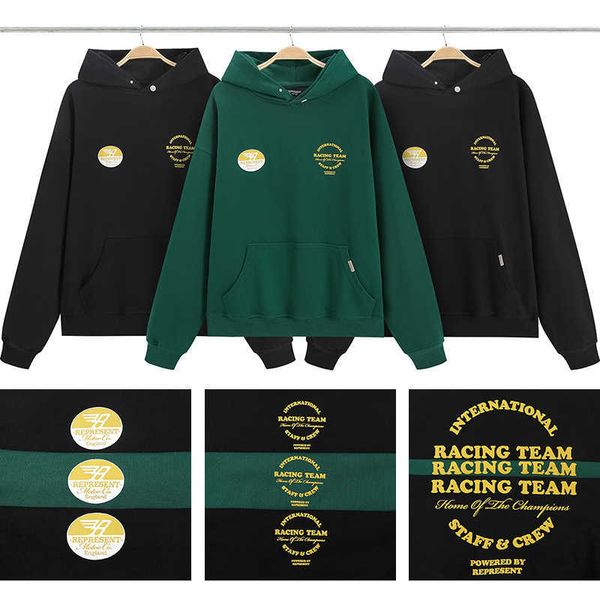 2023 men's and women's hoodies fashion western european brand designer represne autumn winter style high street couple, Black
2023 men's and women's hoodies fashion western european brand designer represne autumn winter style high street couple, Black