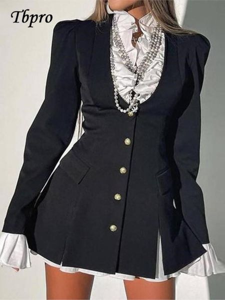 casual dresses women elegant long sleeve chic mini dress set contrast color a-line blazer dress two piece sets autumn lady shirt uniform dre, Black;gray
casual dresses women elegant long sleeve chic mini dress set contrast color a-line blazer dress two piece sets autumn lady shirt uniform dre, Black;gray