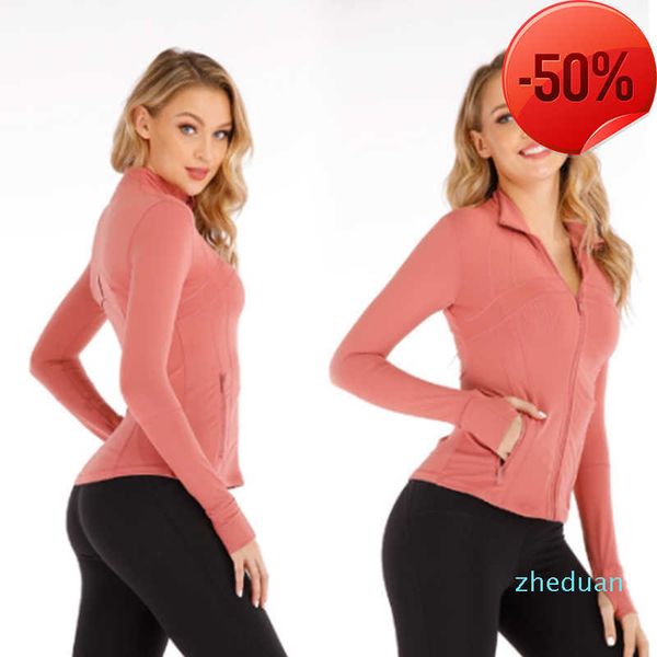 2023 align lu-07 women's yoga long sleeves jacket solid color nude sports shaping waist tight fitness loose jogging sportswear high fas, Gray
2023 align lu-07 women's yoga long sleeves jacket solid color nude sports shaping waist tight fitness loose jogging sportswear high fas, Gray