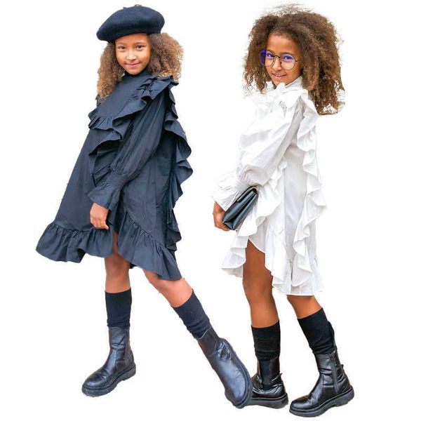 girl's dresses fashion cool girls long sleeve ruffle dresses toddler kids loose wide t shirt blouse dress clothes summer children cloth, Red;yellow
girl's dresses fashion cool girls long sleeve ruffle dresses toddler kids loose wide t shirt blouse dress clothes summer children cloth, Red;yellow