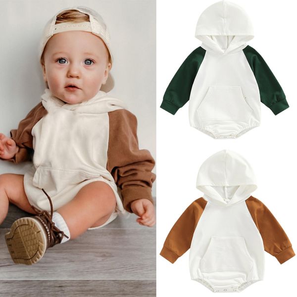 jumpsuits focusnorm 4 colors autumn spring baby girls boys cute romper long sleeve patchwork hooded button pocket sweatshirt jumpsuits 23022, Blue
jumpsuits focusnorm 4 colors autumn spring baby girls boys cute romper long sleeve patchwork hooded button pocket sweatshirt jumpsuits 23022, Blue