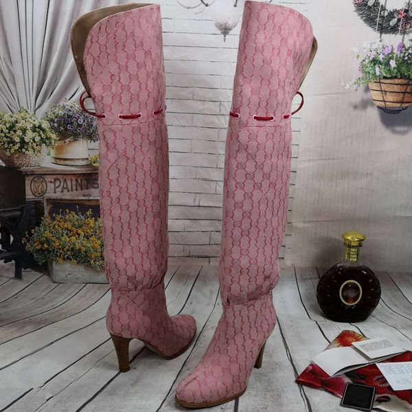 designer women boots genuine leather red beige canvas over knee boot zipper laces fashion luxury high heel womens brand casual shoes black c
designer women boots genuine leather red beige canvas over knee boot zipper laces fashion luxury high heel womens brand casual shoes black c
