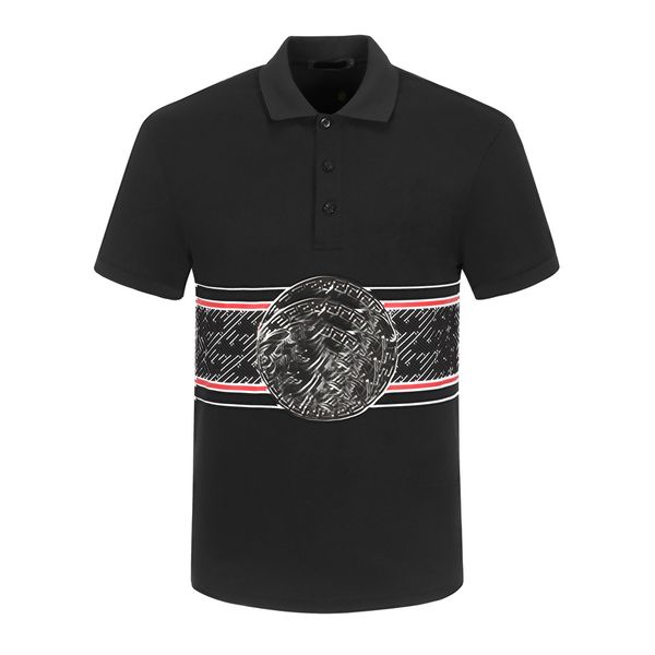 2023 cotton men's polos medusa high end embroidered short sleeved men s t shirt italian fashion clothing summer luxury top, White;black
2023 cotton men's polos medusa high end embroidered short sleeved men s t shirt italian fashion clothing summer luxury top, White;black