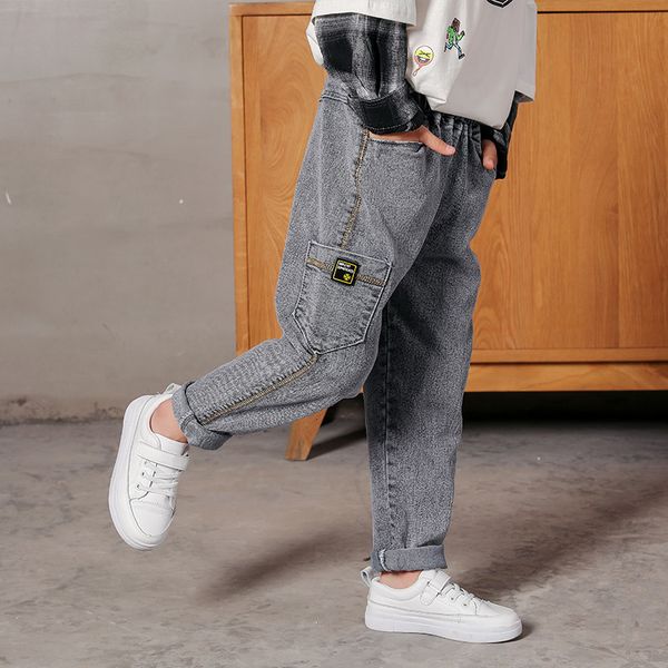 jeans ienens kids boys autumn jeans classic pants 5-13 years children denim pants bottoms young boy's stretch casual trousers 230223, Blue
jeans ienens kids boys autumn jeans classic pants 5-13 years children denim pants bottoms young boy's stretch casual trousers 230223, Blue