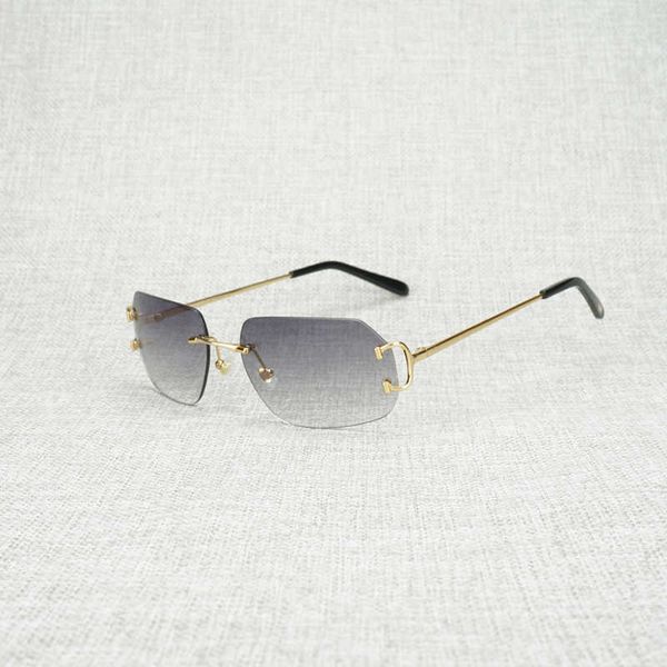 luxury c wire eyewear new lens shape sunglasses men rimless square women for outdoor club accessories shades new fashion factory sun glasses, White;black
luxury c wire eyewear new lens shape sunglasses men rimless square women for outdoor club accessories shades new fashion factory sun glasses, White;black