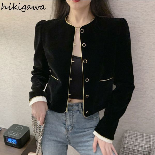 womens jackets temperament ladies kackets for women ropa mujer oneck long sleeve tunic velvet coat chic vintage crop female 230223, Black;brown
womens jackets temperament ladies kackets for women ropa mujer oneck long sleeve tunic velvet coat chic vintage crop female 230223, Black;brown