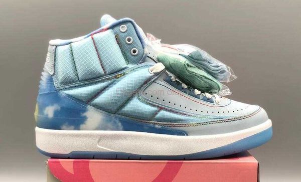 new basketball shoes 2 retro j balvin mens womens sports shoes 2s celestine blue white multi color sneakers dq7691-419 for size eur 36-46
new basketball shoes 2 retro j balvin mens womens sports shoes 2s celestine blue white multi color sneakers dq7691-419 for size eur 36-46