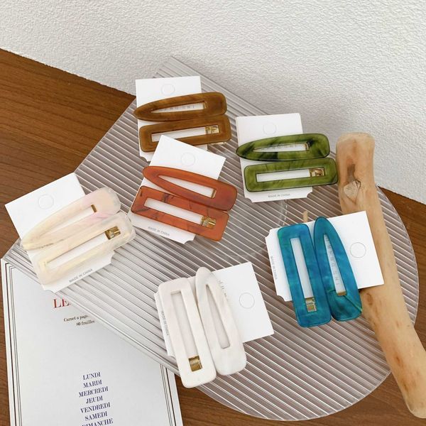 hair clips barrettes korean fashion morandi color hairpins hair clip simple temperament acetic acid duckbill clip hair accessoies for woman, Golden;silver
hair clips barrettes korean fashion morandi color hairpins hair clip simple temperament acetic acid duckbill clip hair accessoies for woman, Golden;silver