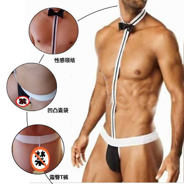 underwear thong underwear valet men's waiter nightclub gay performance uniform, Black;brown
underwear thong underwear valet men's waiter nightclub gay performance uniform, Black;brown
