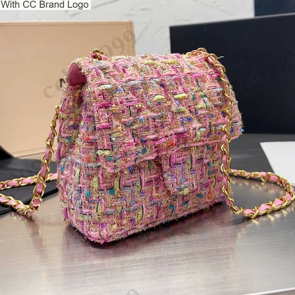 cc shoulder bags 22fall mini color woven baby flap bags tweed quilted metal hardware leather chain crossbody shoulder coins purse designer w
cc shoulder bags 22fall mini color woven baby flap bags tweed quilted metal hardware leather chain crossbody shoulder coins purse designer w