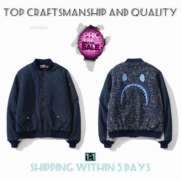 craftsmanship mens jackets shark mens star spots designers coat varsity co-branding stylist cotton clothes military style camouflage jacket, Black;brown
craftsmanship mens jackets shark mens star spots designers coat varsity co-branding stylist cotton clothes military style camouflage jacket, Black;brown