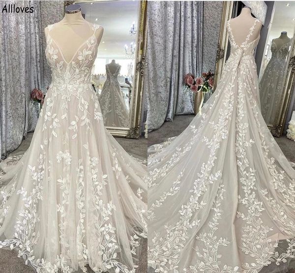 fablous leaf lace bohemian a line wedding dresses for women v neck with straps long court train bridal gowns open back plus size maternity r, White
fablous leaf lace bohemian a line wedding dresses for women v neck with straps long court train bridal gowns open back plus size maternity r, White