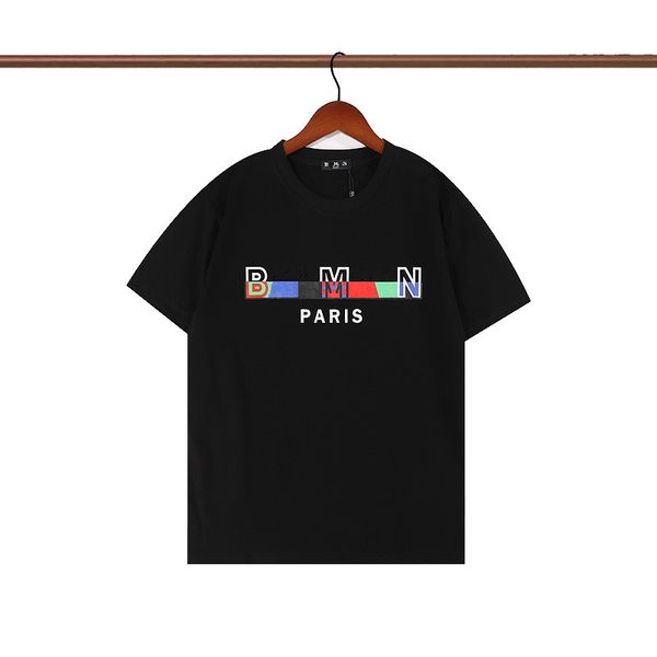 french pb brand designer men's t-shirt chest letter laminated print short sleeve high street loose oversize black and white casual pure, White;black
french pb brand designer men's t-shirt chest letter laminated print short sleeve high street loose oversize black and white casual pure, White;black