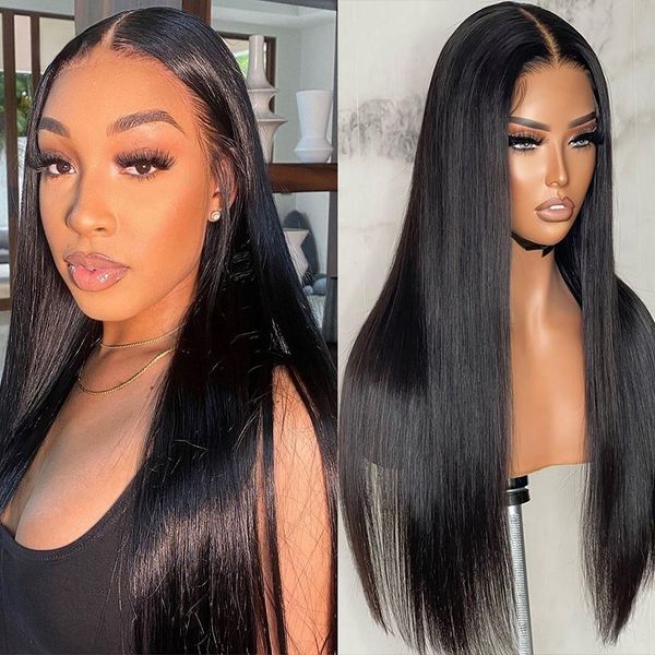 b4u hair straight lace front human hair wigs for women lace frontal wig brazilian straight lace closure wig lace wig, Black
b4u hair straight lace front human hair wigs for women lace frontal wig brazilian straight lace closure wig lace wig, Black