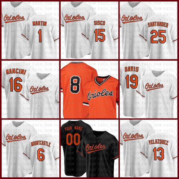 8 cal ripken jr. custom orioles 16 trey mancini chris davis tim beckham chance sisco anthony santander jonathan schoop manny machado black, Blue;black
8 cal ripken jr. custom orioles 16 trey mancini chris davis tim beckham chance sisco anthony santander jonathan schoop manny machado black, Blue;black