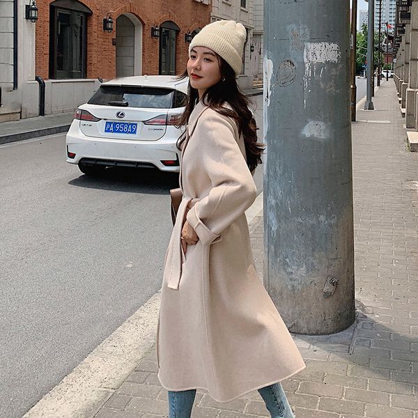 women's jackets autumn and winter doublesided tweed coat women 100 wool highend fashion temperament in the long paragraph loose 230223, Black;brown
women's jackets autumn and winter doublesided tweed coat women 100 wool highend fashion temperament in the long paragraph loose 230223, Black;brown