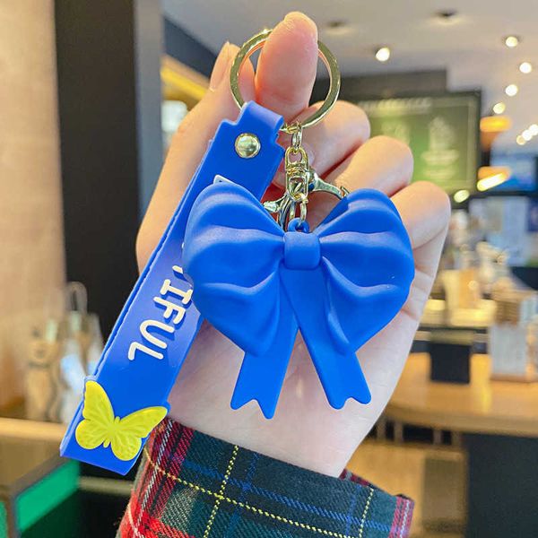 key rings creative blue bow epoxy keychain fashion bags ornaments car key rings schoolgirl accessories lanyard for keys j230222, Slivery;golden
key rings creative blue bow epoxy keychain fashion bags ornaments car key rings schoolgirl accessories lanyard for keys j230222, Slivery;golden