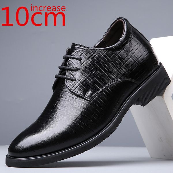 dress shoes invisible elevator men's height increasing leather business formal cm wedding 230223, Black
dress shoes invisible elevator men's height increasing leather business formal cm wedding 230223, Black