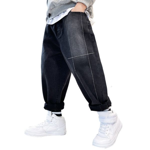 jeans 5-14 years boys denim pants korean style fashion spring autumn cotton loose pants teenage kids children's leisure sport trousers, Blue
jeans 5-14 years boys denim pants korean style fashion spring autumn cotton loose pants teenage kids children's leisure sport trousers, Blue