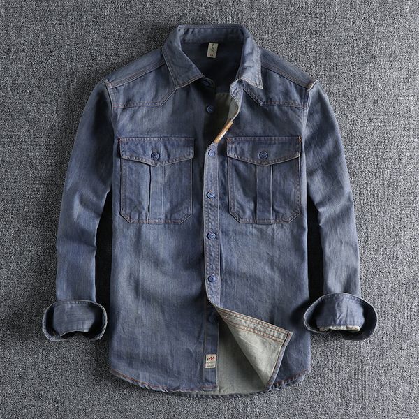 mens casual long sleeve shirts denim jackets hip hop streetwear loose style spring autumn clothing male outerwear coats, White;black
mens casual long sleeve shirts denim jackets hip hop streetwear loose style spring autumn clothing male outerwear coats, White;black