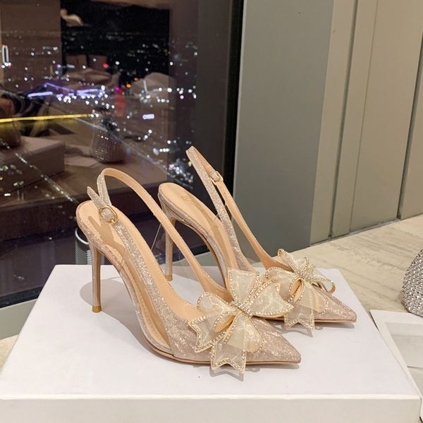 sandals stiletto pointed toe bridal wedding shoes banquet bow baotou back empty glass glue high-heeled sandals 230223, Black
sandals stiletto pointed toe bridal wedding shoes banquet bow baotou back empty glass glue high-heeled sandals 230223, Black