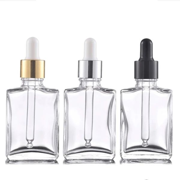 30ml empty clear square glass bottles eye dropper aromatherapy perfume 1oz frost black glass dropper vials
30ml empty clear square glass bottles eye dropper aromatherapy perfume 1oz frost black glass dropper vials