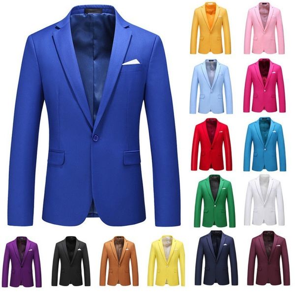 men's suits blazers fashion red solid color casual jacket suit wedding for men party date blazer slim fit gentleman 230222, White;black
men's suits blazers fashion red solid color casual jacket suit wedding for men party date blazer slim fit gentleman 230222, White;black