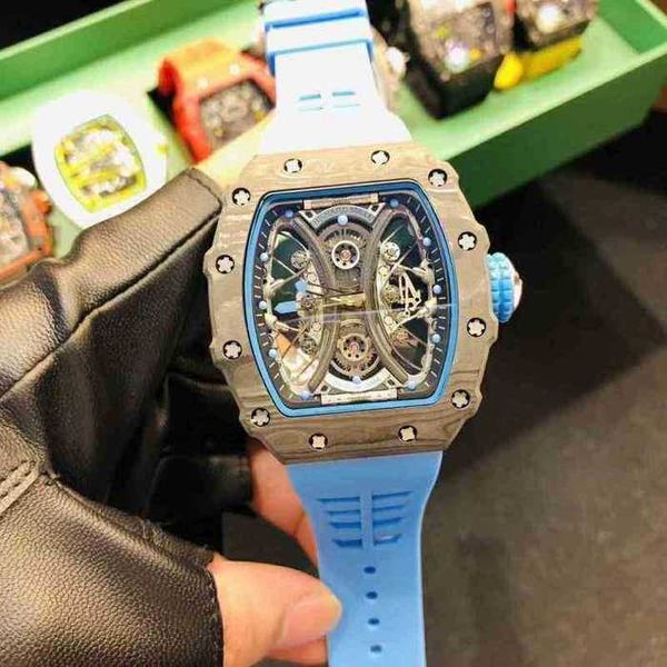 automatic hollow luxury barrel rm53-01 fully mens mechanical milles mechanics carbon fiber tape watch richa, Black;brown
automatic hollow luxury barrel rm53-01 fully mens mechanical milles mechanics carbon fiber tape watch richa, Black;brown
