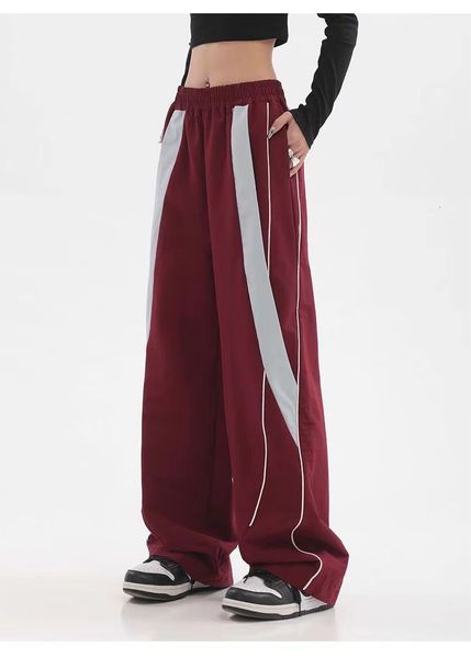women's pants s 2023 y2k vintage hip hop korean jogger fashion sweatpants cloth for teens high waist casual wide leg pantalon femme 230, Black;white
women's pants s 2023 y2k vintage hip hop korean jogger fashion sweatpants cloth for teens high waist casual wide leg pantalon femme 230, Black;white