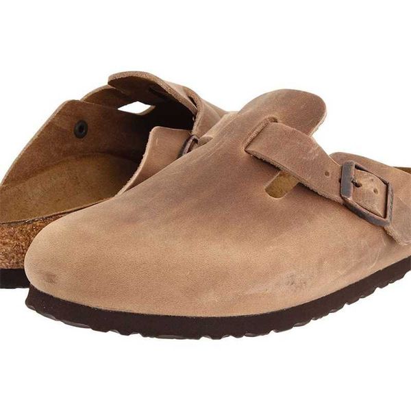 luxury slippers designer birkinstocks sandals slippers boken baotou sandals women wear boken boston leather cork half slippers, Black
luxury slippers designer birkinstocks sandals slippers boken baotou sandals women wear boken boston leather cork half slippers, Black