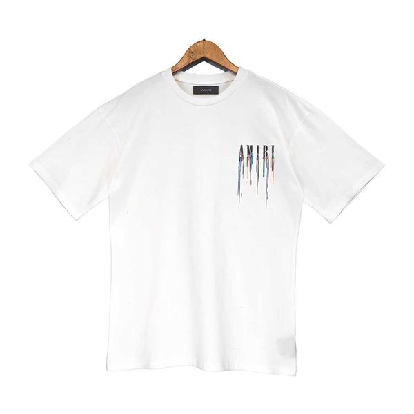 designer t-shirts for men amriis t shirt ink high version summer new fashion brand splash letter slogan color men's and women's co, White;black
designer t-shirts for men amriis t shirt ink high version summer new fashion brand splash letter slogan color men's and women's co, White;black