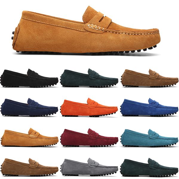 men casual shoes mens slip on lazy suede leather shoe big size 38-47 mint green, Black
men casual shoes mens slip on lazy suede leather shoe big size 38-47 mint green, Black