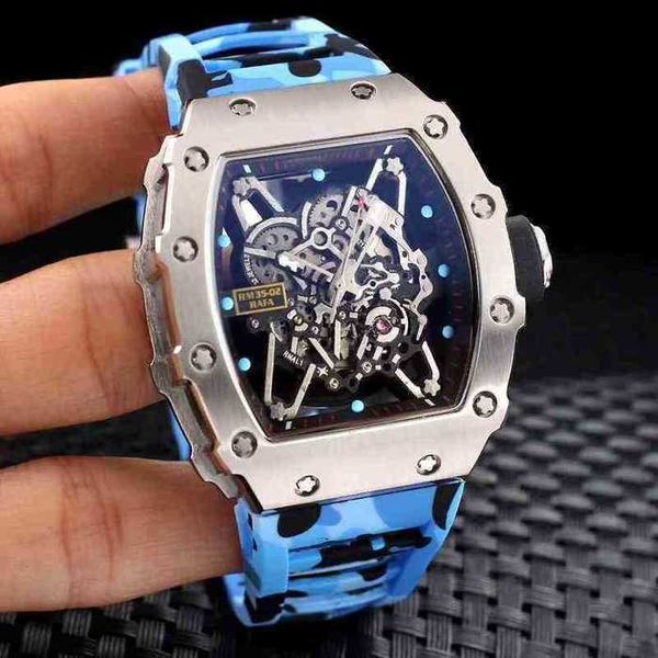 mens mechanics watch richa wristwatch men blue grey camouflage rubber silver sapphire automatic mechanical stainless steel calenda luxury, Black;brown
mens mechanics watch richa wristwatch men blue grey camouflage rubber silver sapphire automatic mechanical stainless steel calenda luxury, Black;brown