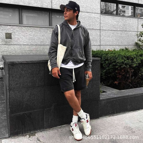 2023 men's and women's hoodies fashion western european brand designer represne series blank washed old high street autumn winter, Black
2023 men's and women's hoodies fashion western european brand designer represne series blank washed old high street autumn winter, Black