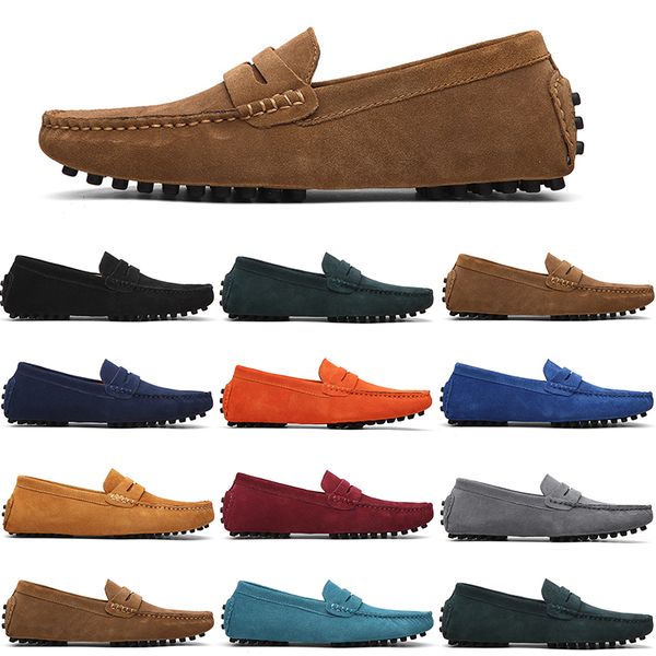 men casual shoes mens slip on lazy suede leather shoe big size 38-47 red blue, Black
men casual shoes mens slip on lazy suede leather shoe big size 38-47 red blue, Black