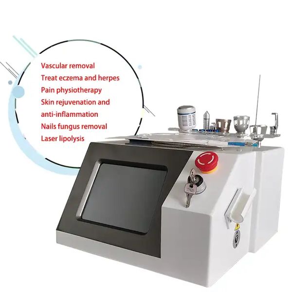 ift machine 980nm diode laser 6in1 vascular removal gentle soft tissue physiotherapy 60w spider vein removal hight power
ift machine 980nm diode laser 6in1 vascular removal gentle soft tissue physiotherapy 60w spider vein removal hight power