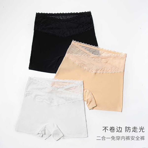 women's safety pants underlay underpants for women two-in-one middle seamless high waist anti-fading ice lace angel summer thin style, Black;white
women's safety pants underlay underpants for women two-in-one middle seamless high waist anti-fading ice lace angel summer thin style, Black;white