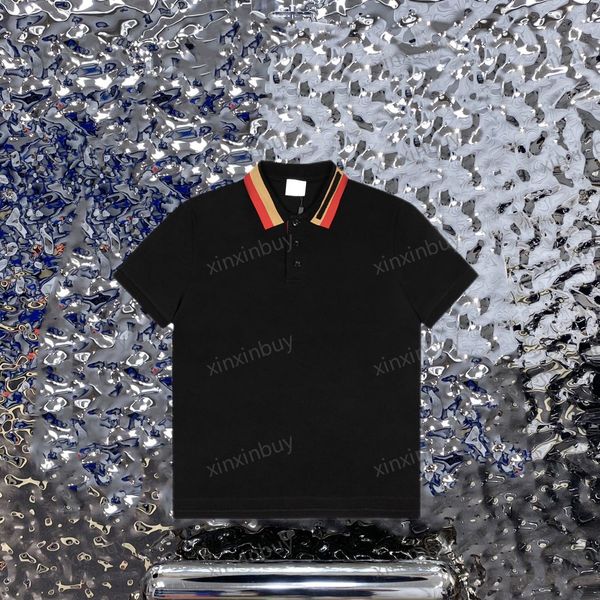 xinxinbuy men designer tee t shirt 23ss england letter embroidery collar short sleeve cotton women white black khaki grey xs-l, Black;brown
xinxinbuy men designer tee t shirt 23ss england letter embroidery collar short sleeve cotton women white black khaki grey xs-l, Black;brown